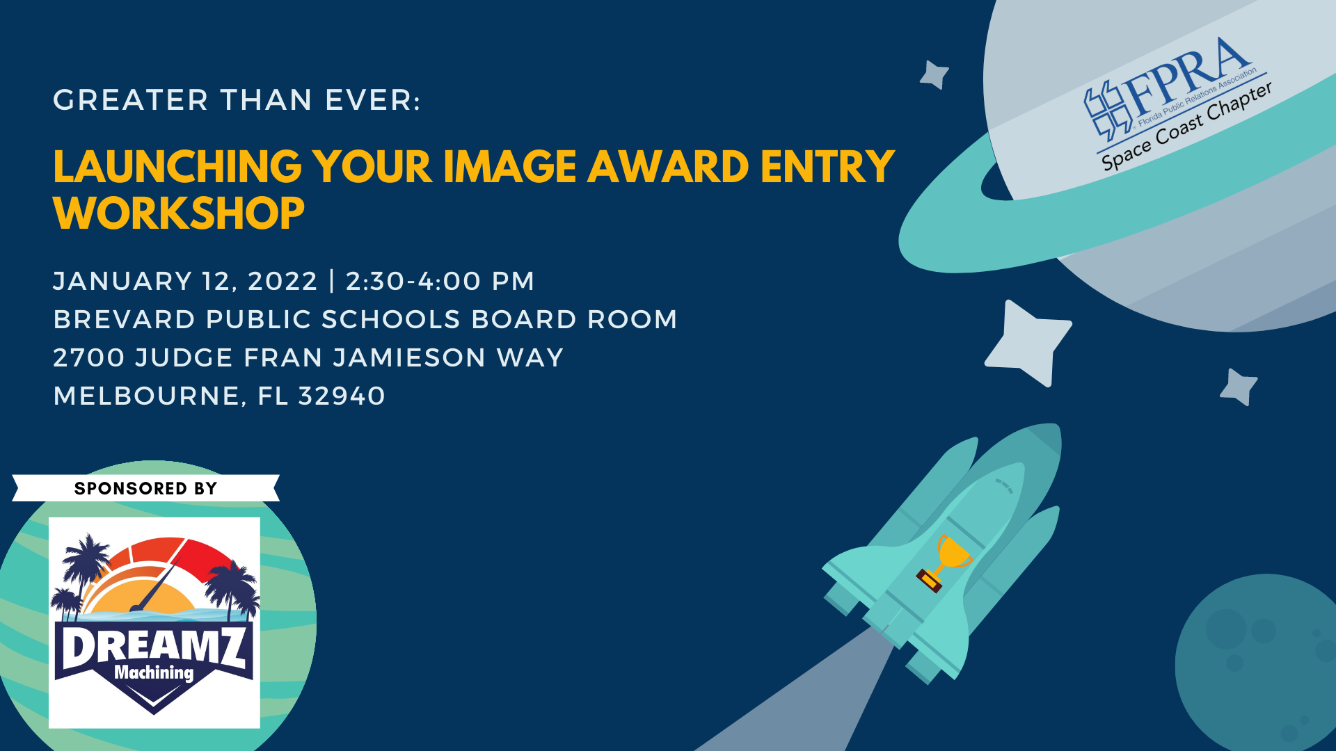 Greater Than Ever: Launching Your Image Award Entry Workshop