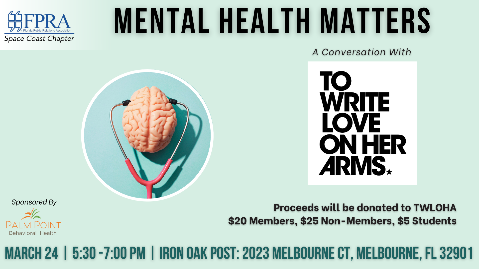Mental Health Matters Event: A conversation with To Write Love on Her Arms