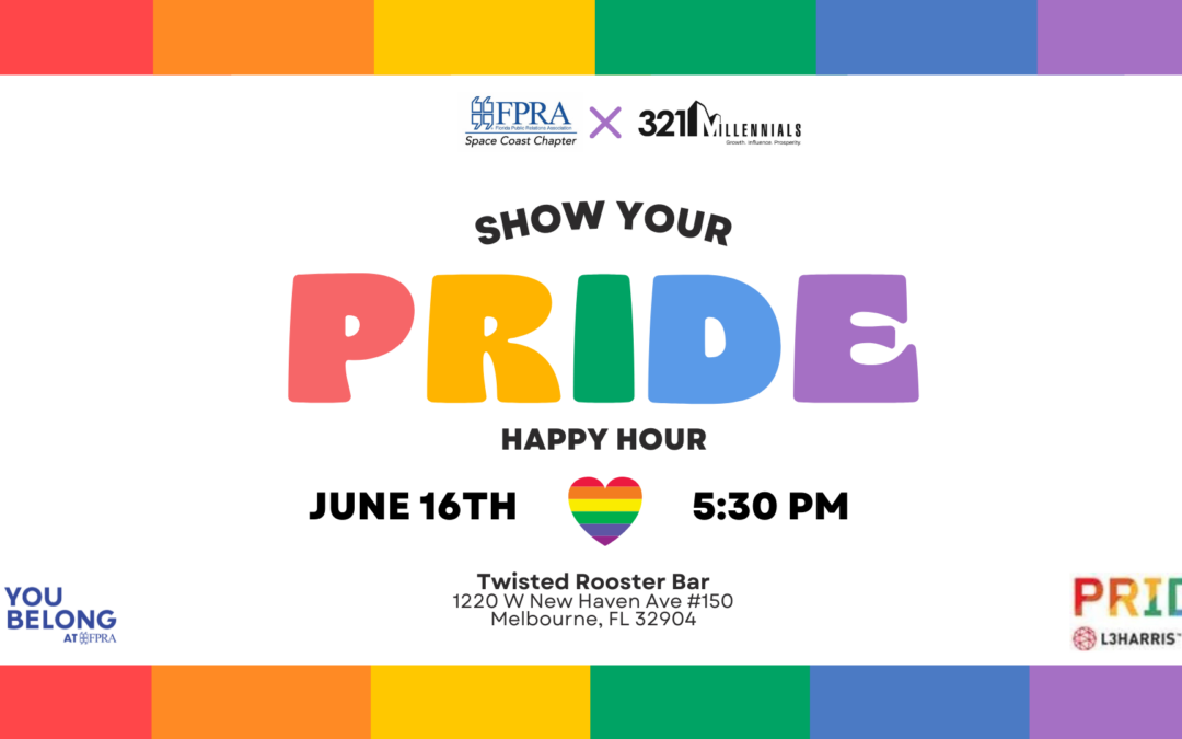 SCFPRA x 321 Millennials: Show Your Pride Happy Hour