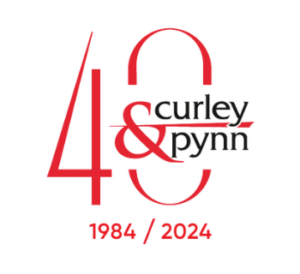 Curley & Pynn 40th Anniversary Logo